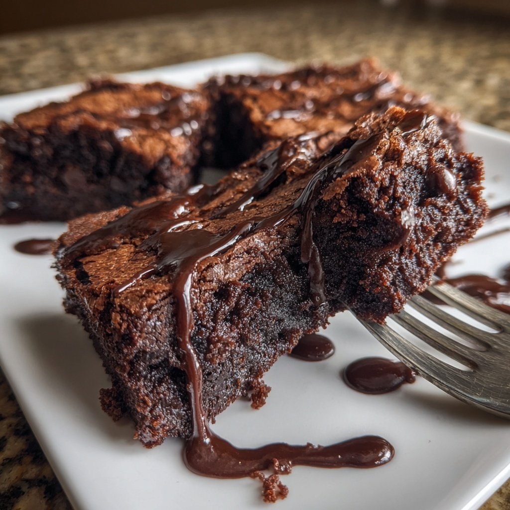 Dessert Chocolate Fudge Brownies