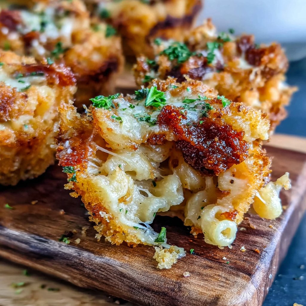 Cajun-Spiced Mac & Cheese Bites